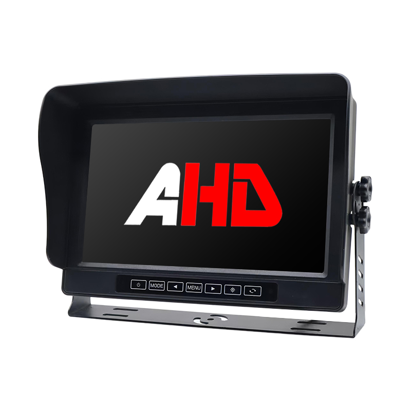 10.1 ইঞ্চি IP69K জলরোধী 2CH AHD ইনপুট টাচ বোতাম গাড়ির মনিটর