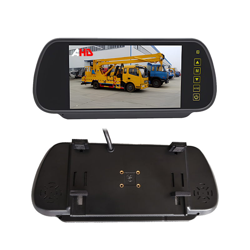 Carleader 7 ইঞ্চি TFT LCD রিয়ার ভিউ মিরর AHD মনিটর