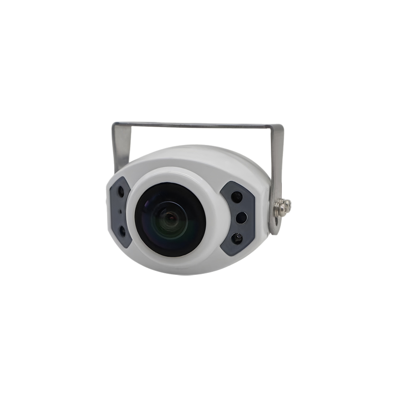 4 IR LED ওয়াটারপ্রুফ মিনি সাইজ রিয়ার ভিউ ক্যামেরা সাদা