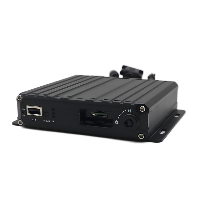 4CH AHD SD AI মোবাইল DVR 4G GPS WiFi সহ, বাণিজ্যিক যানবাহনের জন্য ADAS DSM BSD