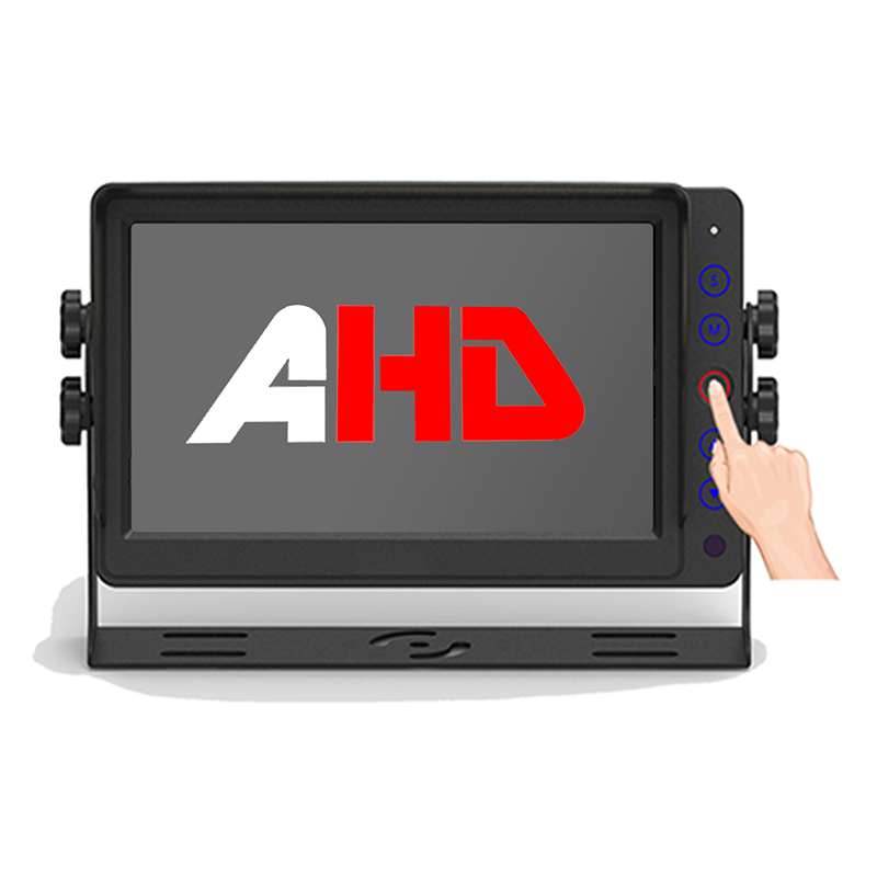 AHD ভিডিও ইনপুট এবং রিমোট কন্ট্রোল সহ 7 ইঞ্চি বাণিজ্যিক যানবাহন মনিটর