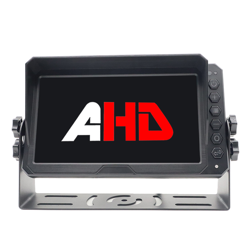 7 ইঞ্চি LCD 2CH হেভি ডিউটি ​​ভেহিকেল AHD মনিটর